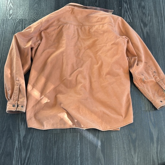 🍍 LL Bean Mens Lined Canvas Hunting Field Barn Chore Jacket Coat Brown XL🍍 - Picture 3 of 5